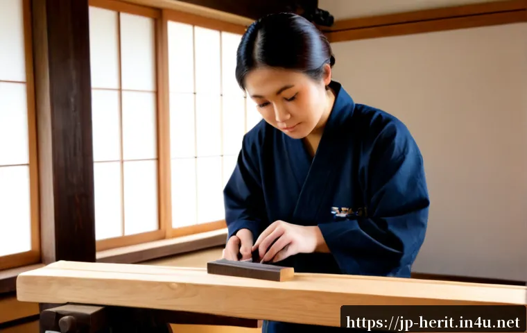 문화재수리업에 필요한 창의적 사고법 - Photorealistic heritage restoration workshop in Japan, an experienced craftsperson and a young conse...